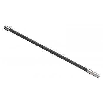 Fiberglass flexible pole covered 185 cm 